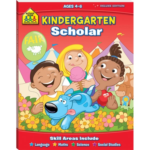 School Zone - Deluxe Kindergarten Scholar (4-6y) - Hinkler - BabyOnline HK