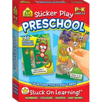 School Zone - Sticker Play - Preschool
