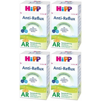 HiPP Anti-Reflux Baby Formula (German Version) 500g (4 boxes)