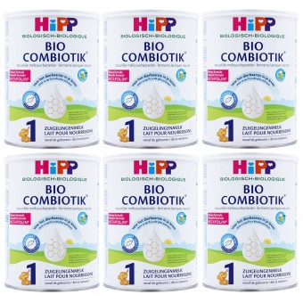 HiPP (荷蘭版) 有機雙益嬰兒奶粉 (1階段) 800g (6罐)