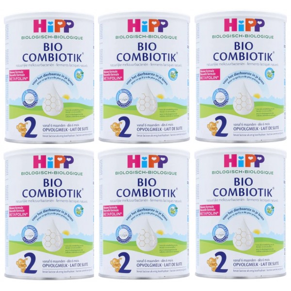 HiPP Bio (Dutch) Combiotik (Stage 2) 800g (6 cans) - HiPP (Dutch) - BabyOnline HK