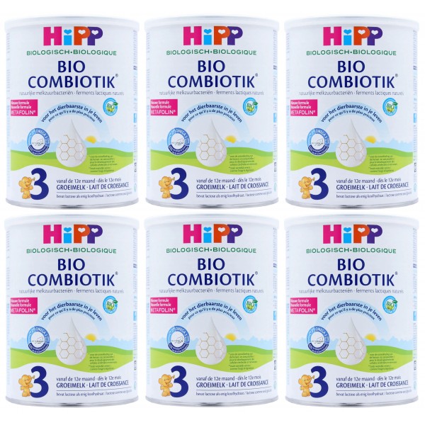 HiPP (荷蘭版) 有機幼兒成長奶粉 (3階段) 800g (6罐) - HiPP (Dutch) - BabyOnline HK
