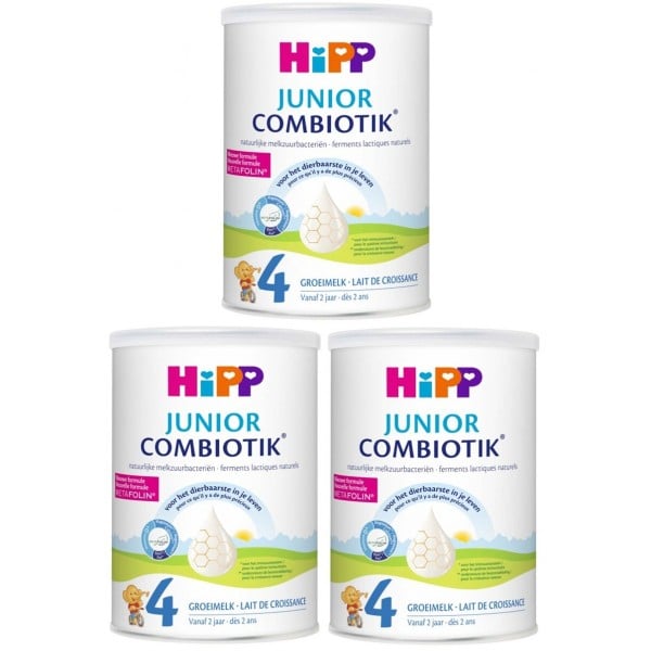 HiPP (荷蘭版) 幼兒成長奶粉 (4階段) 800g (3罐) - HiPP (Dutch) - BabyOnline HK