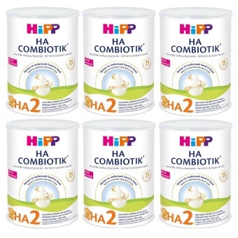 HiPP (Dutch) HA Combiotik (Stage 2) Hypoallergenic Formula 800g (6 cans)