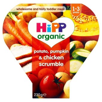 Organic Potato, Pumpkin & Chicken Scrumble 230g