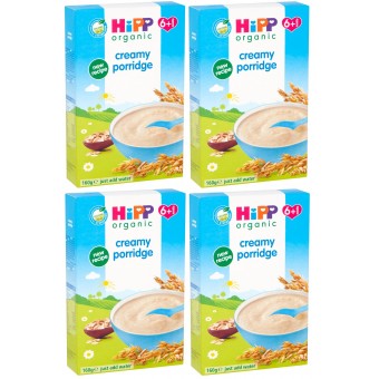 HiPP Organic - 燕麥奶糊仔 160g (4 盒)