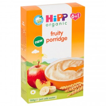 HiPP Organic - 水果燕麥奶糊仔 160g