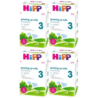 HiPP Combiotic 幼兒成長奶粉加DHA 600g (3號) (4盒)