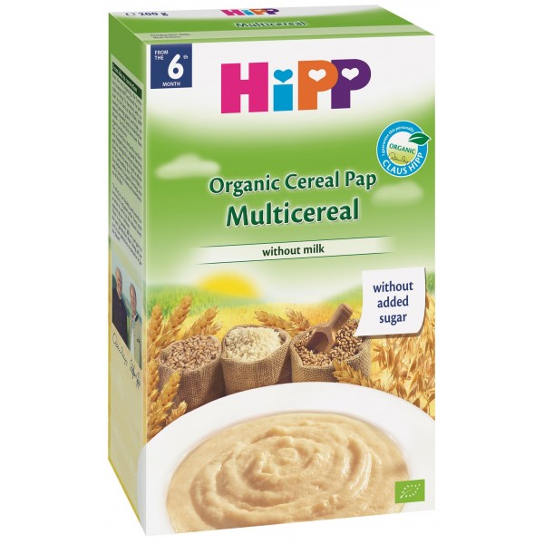 Organic Cereal Pap - Multicereal 200g - HiPP HK - BabyOnline HK