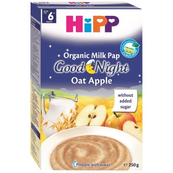 Organic Good Night Milk Pap - Oat Apple 250g