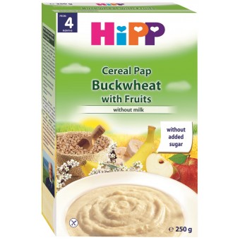 Organic Cereal Pap - Buckwheat with Fruits 250g