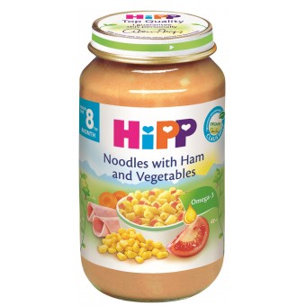 Organic Pasta with Ham & Vegetables 220g