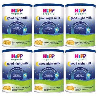 HiPP Organic Good Night Milk 350g (6 cans)