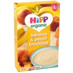 HiPP Organic - Banana Peach Breakfast (4m+) 230g (4 boxes) - HiPP (UK) - BabyOnline HK