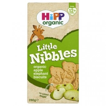 HiPP Organic - Little Nibbles - Organic Apple Elephant Biscuits (150g)