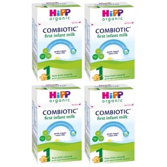 HiPP Organic Combiotic First Infant Milk 800g (4 boxes)