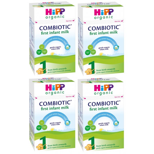 HiPP Organic Combiotic First Infant Milk 800g (4 boxes) - HiPP (UK) - BabyOnline HK