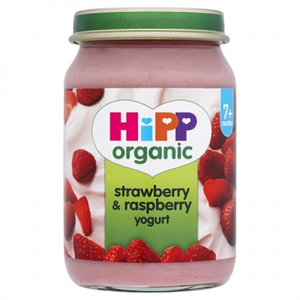 Strawberry & Raspberry Yogurt (160g) - HiPP (UK) - BabyOnline HK