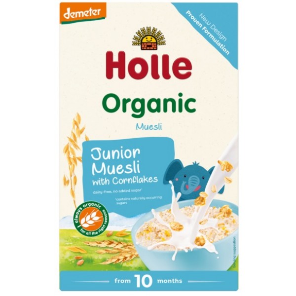 Organic Junior Muesli - Multigrain with Cornflakes 250g - Holle - BabyOnline HK