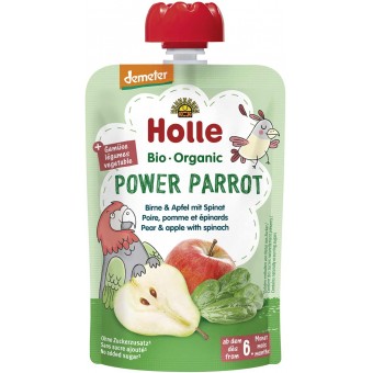 Power Parrot - 有機蘋果、啤梨、菠菜 100g