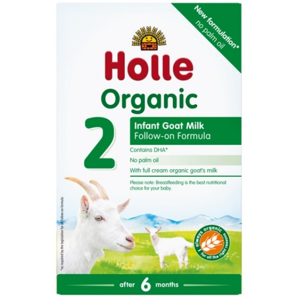 Holle - Organic Infant Goat Milk with DHA # 2 (400g) - Holle - BabyOnline HK