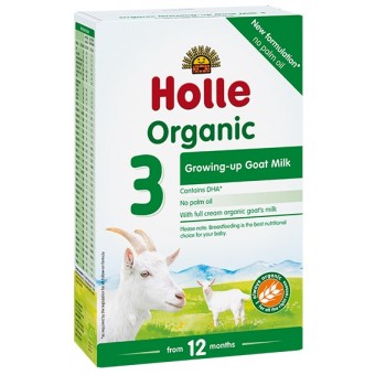 Holle - 有機幼童山羊奶粉 + DHA 配方 # 3 (400g)
