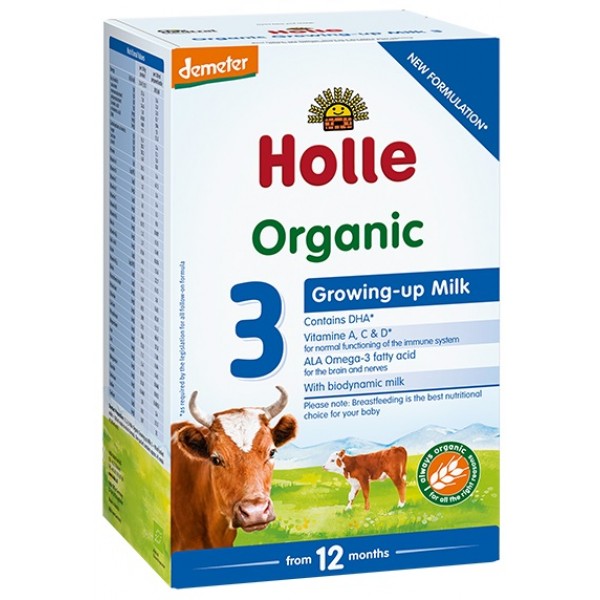 Holle - Organic Growing-Up Milk 3 with DHA (600g) - Holle - BabyOnline HK