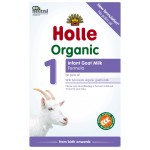 Holle - Organic Infant Goat Milk # 1 with DHA (400g) - 6 boxes - Holle
