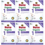 Holle - Organic Infant Goat Milk # 1 with DHA (400g) - 6 boxes - Holle - BabyOnline HK