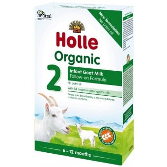Holle - Organic Infant Goat Milk # 2 with DHA + ARA (400g)