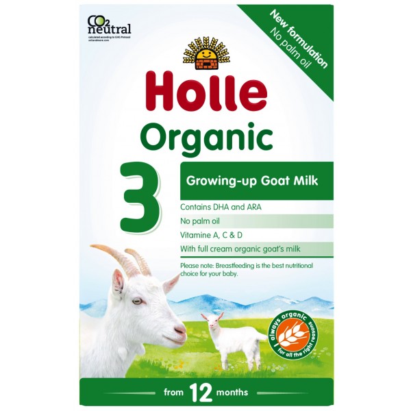 Holle - 有機幼童山羊奶粉加DHA及ARA配方 # 3 (400g) - Holle - BabyOnline HK