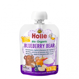 Blueberry Bear - Organic Blueberries, Apple & Banana with Yogurt 85g