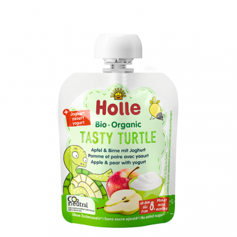Tasty Turtle - Organic Apple & Pear with Yogurt 85g
