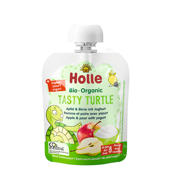 Tasty Turtle - Organic Apple & Pear with Yogurt 85g - Holle - BabyOnline HK