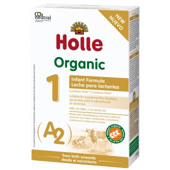 Holle - 有機 1 號 A2 嬰兒奶粉DHA配方 400g