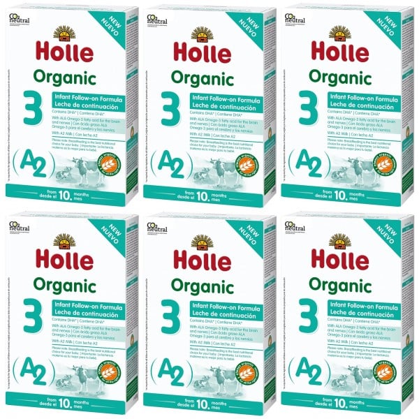 Holle - Organic A2 Growing Up Formula with DHA - Stage 3 (400g) - 6 boxes - Holle - BabyOnline HK
