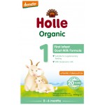 Holle - Organic Infant Goat Milk # 1 with DHA (400g) - 5 boxes - Holle