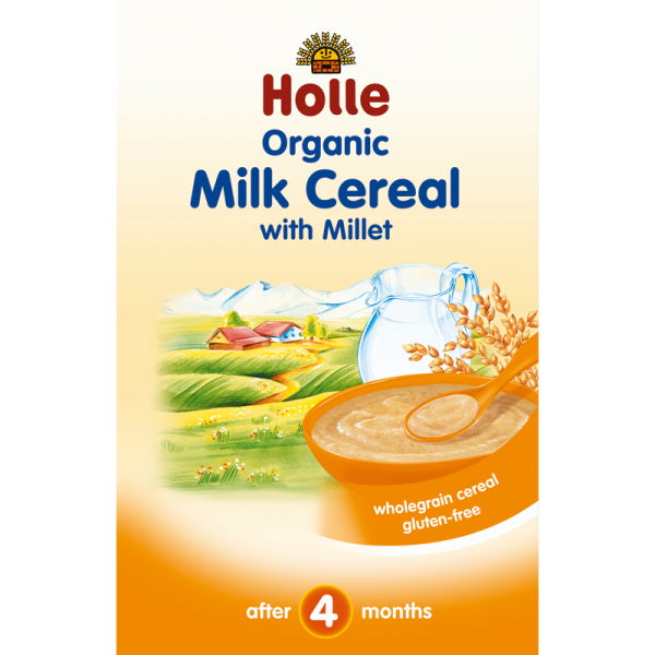 Organic Milk Cereal with Millet 250g - Holle - BabyOnline HK