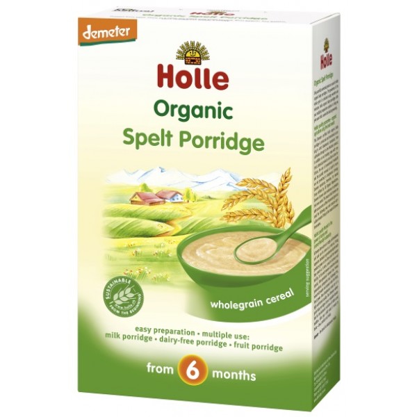 Organic Spelt Porridge 250g - Holle - BabyOnline HK