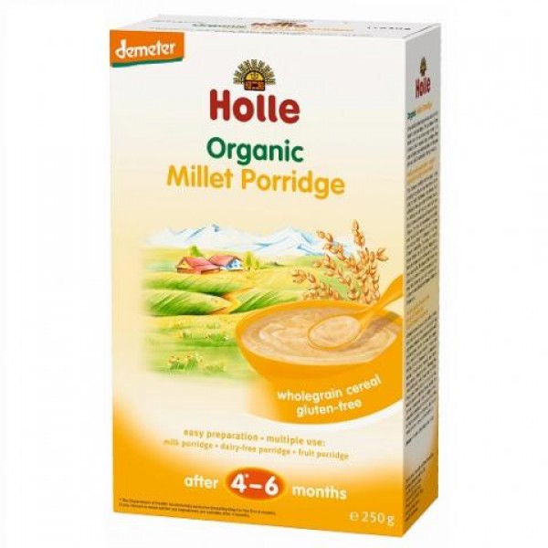 Organic Millet Porridge 250g - Holle - BabyOnline HK