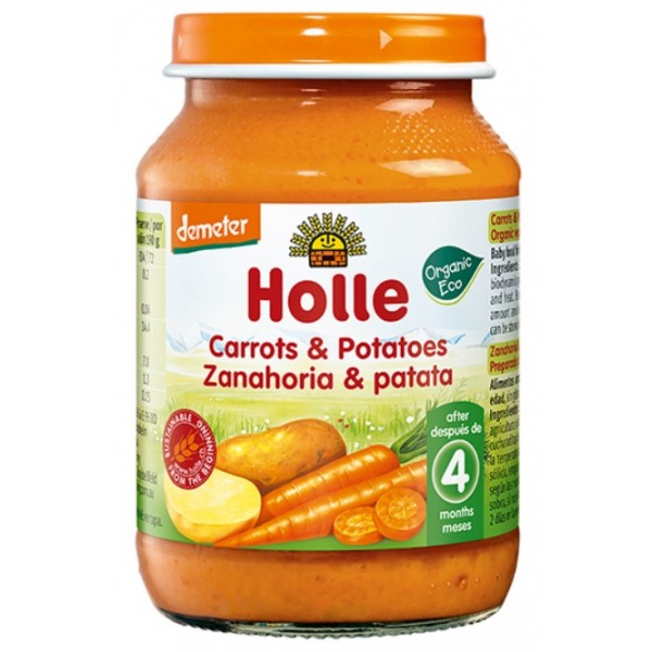 有機胡蘿蔔、馬鈴薯 190g - Holle