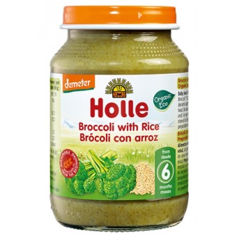 Organic Broccoli with Rice 190g