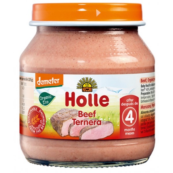 Organic Pure Beef 125g - Holle - BabyOnline HK