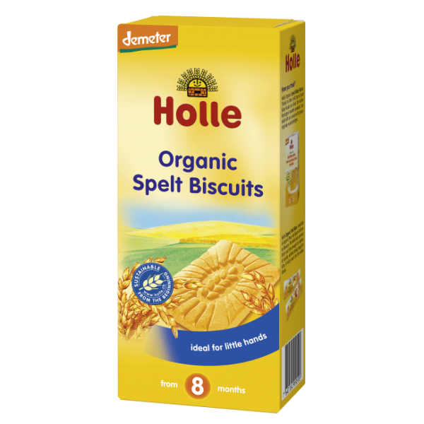 Organic Spelt Baby Biscuits 150g - Holle - BabyOnline HK
