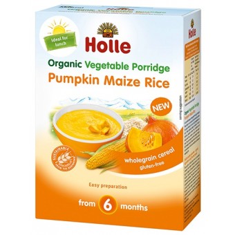 Organic Vegetable Porridge - Pumpkin Maize Rice 175g