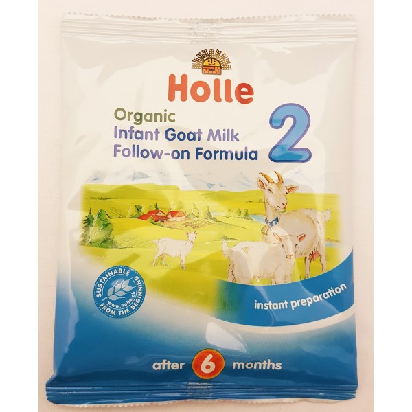 Holle - Organic Infant Goat Milk # 2 (Trial Pack) 25g - Holle - BabyOnline HK