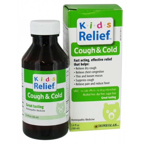 Kids Relief Cough & Cold (100 ml) - Homeolab - BabyOnline HK