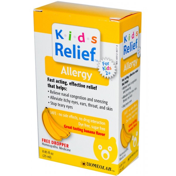 Kids Allergy - Banana (25ml) - Homeolab - BabyOnline HK