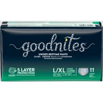 Huggies - Goodnites Unisex Bedtime Pants (Large/Extra Large 27-57kg)