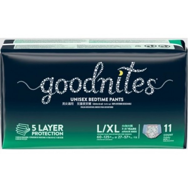Huggies - Goodnites Unisex Bedtime Pants (Large/Extra Large 27-57kg) - Huggies - BabyOnline HK